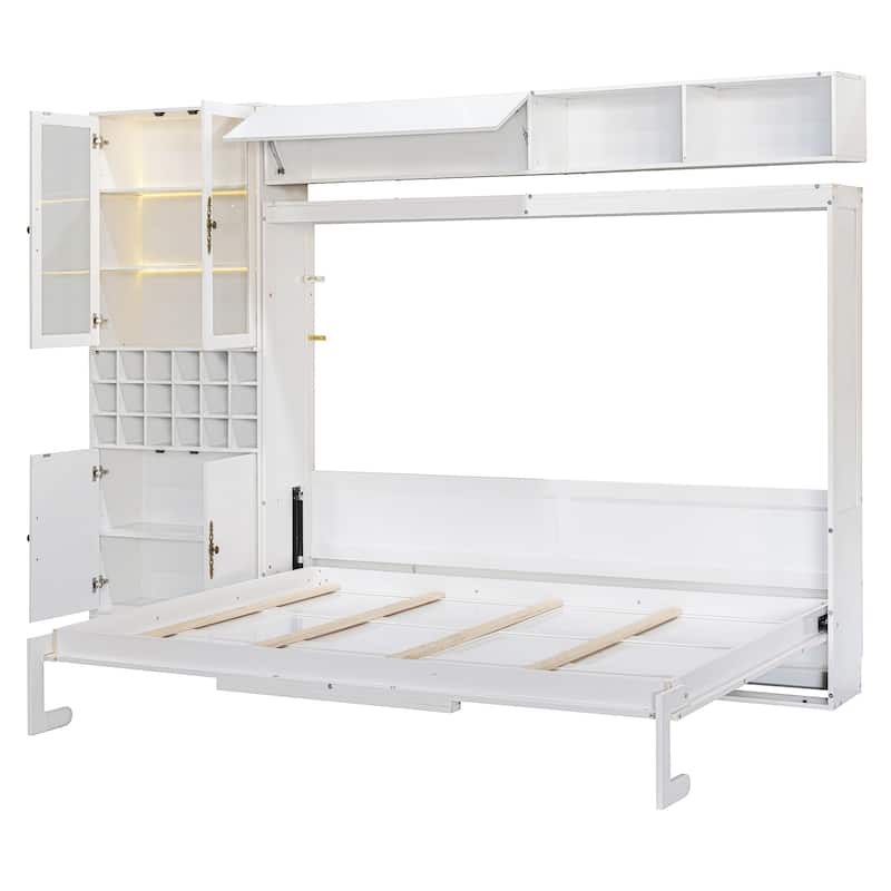 Queen Size Murphy Bed Wall Bed