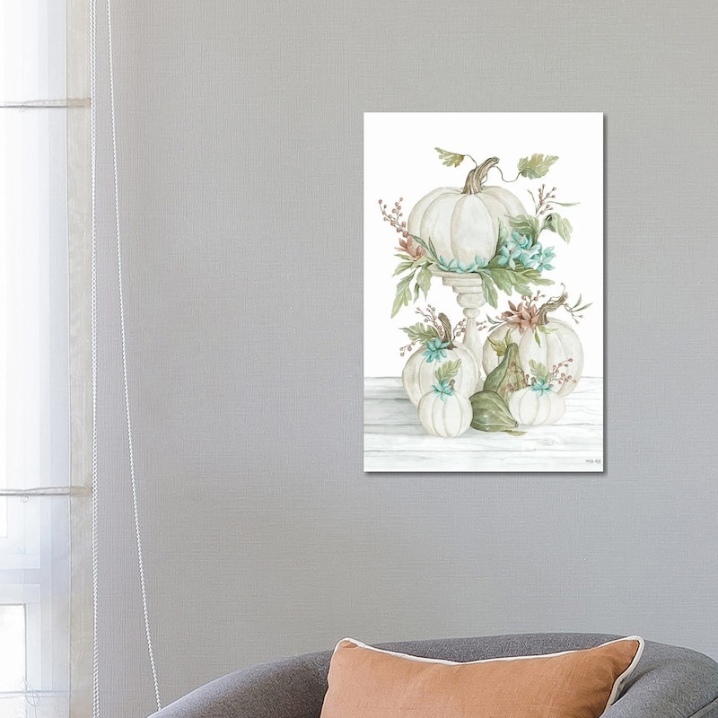 iCanvas "Pretty Pumpkins" by Cindy Jacobs Canvas Print - 26x18x1.5