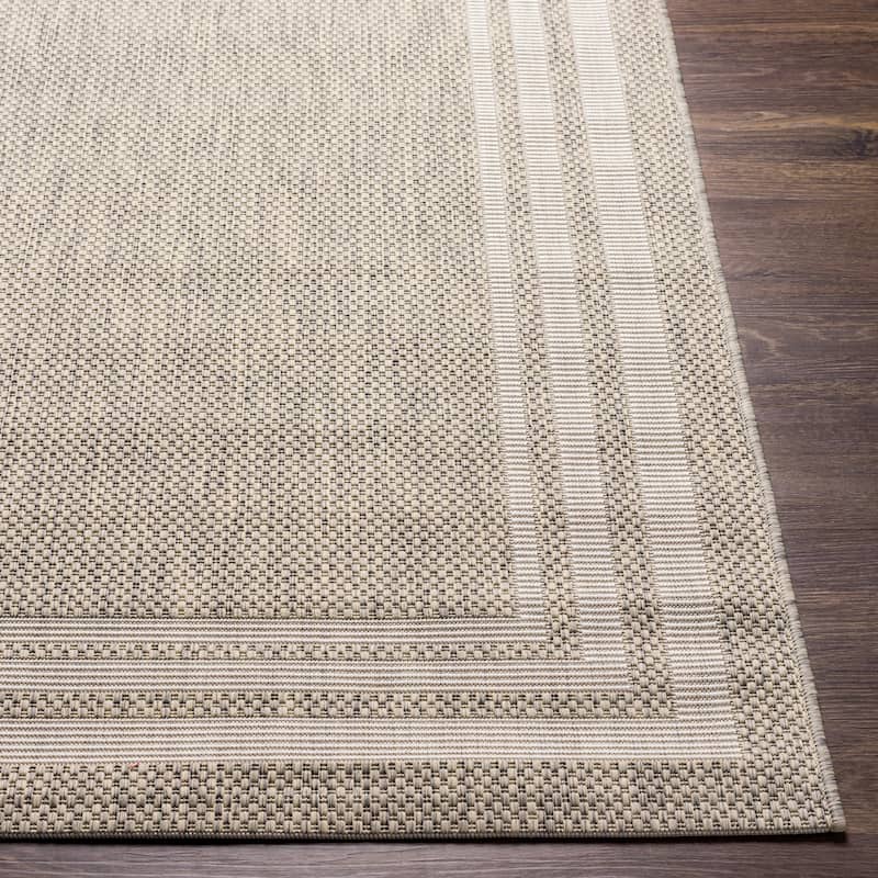 Livabliss Jeremie Indoor/ Outdoor Border Area Rug
