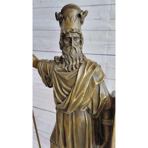 Achaemenid Persian King Darius Cyrus Xerxes Bronze Statue