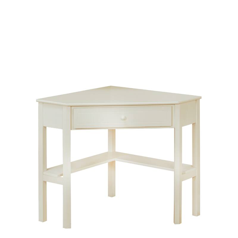 Porch & Den Lincoln Solid Wood/MDF Corner Computer Desk