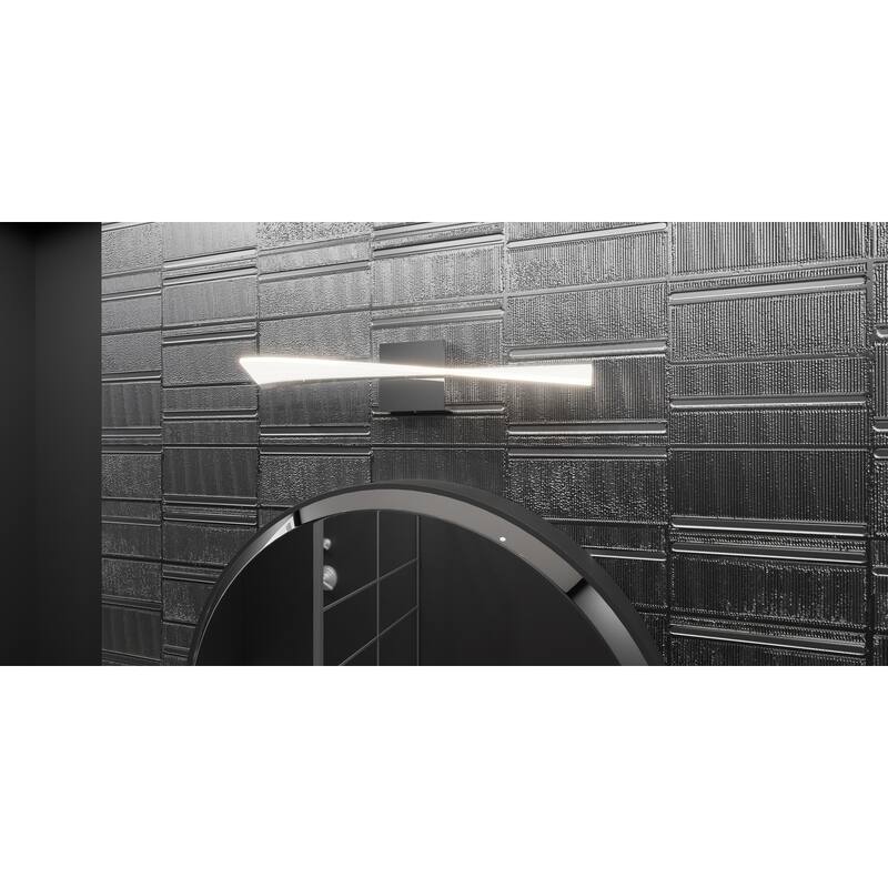 Fox Integrated LED Polished Chrome Bath Light with CCT Switch