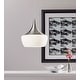 preview thumbnail 6 of 5, Adesso Black or Steel Eliza Pendant Lamp