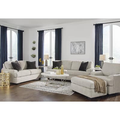 Signature Design by Ashley Vayda White 4-Piece Upholstery Package - 87" W x 38" D x 37" H