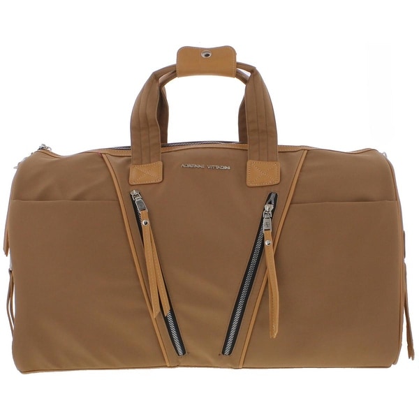 adrienne vittadini nylon duffle bag