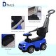 preview thumbnail 7 of 7, ​​Adventure-Ready 2-in-1 Toddler Push Car with Realistic Steering Safety Guardrail and Storage for Indoor and Outdoor Playtime