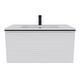 preview thumbnail 11 of 39, Margi 32" Wall-Mount Bathroom Vanity & Basin Set - Stripes