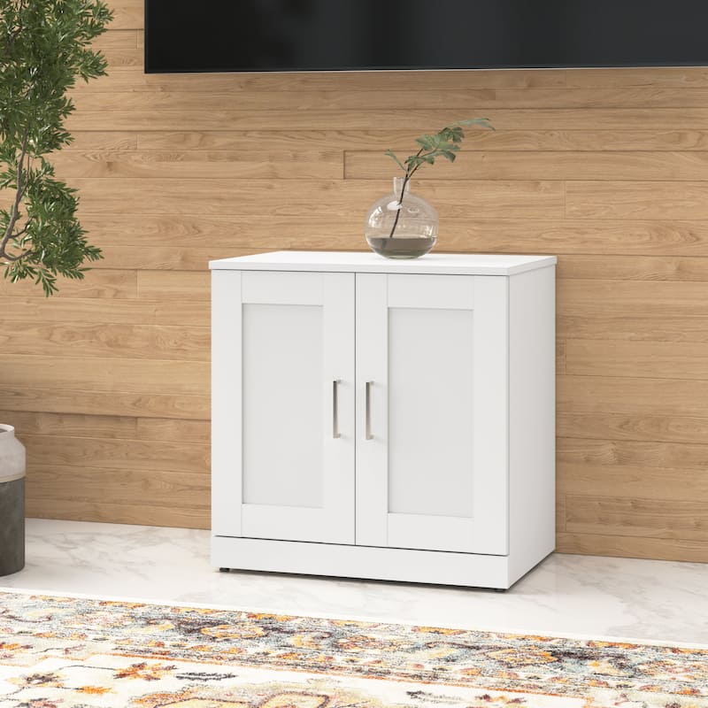 Hampton Heights Door Set for 48W Bookshelf by Bush Business Furniture - White
