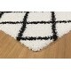 preview thumbnail 5 of 6, L'Baiet Halle White Shag Rug