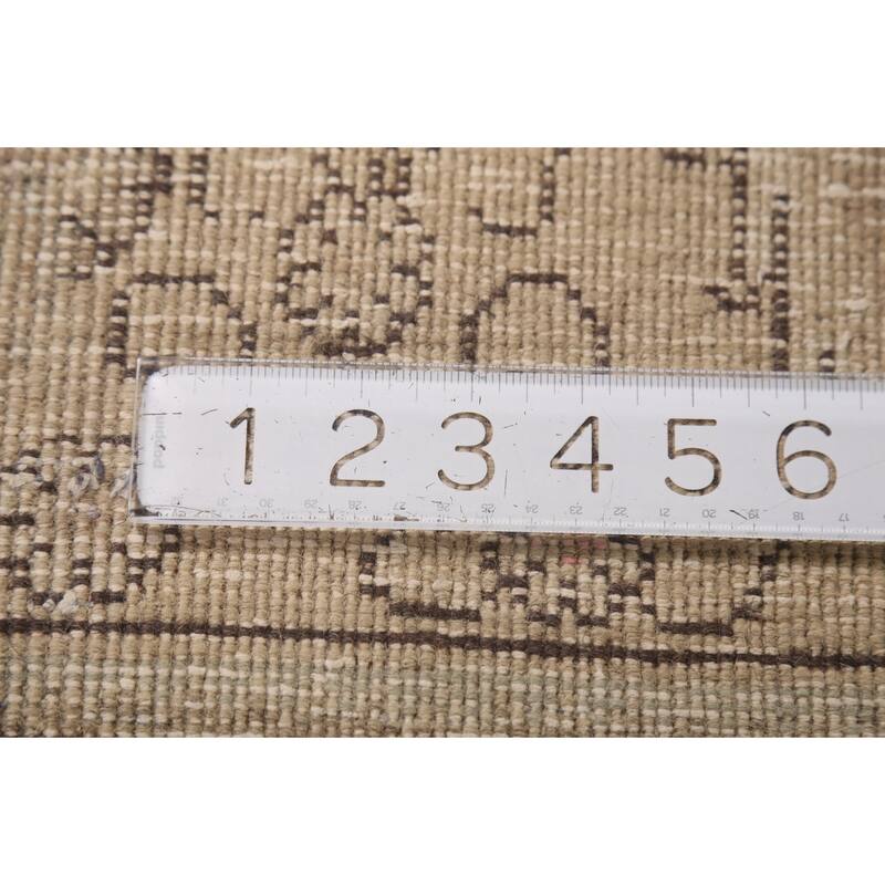 Tabriz Persian Vintage Area Rug Hand-Knotted Wool Carpet - 9'8"x 12'9"