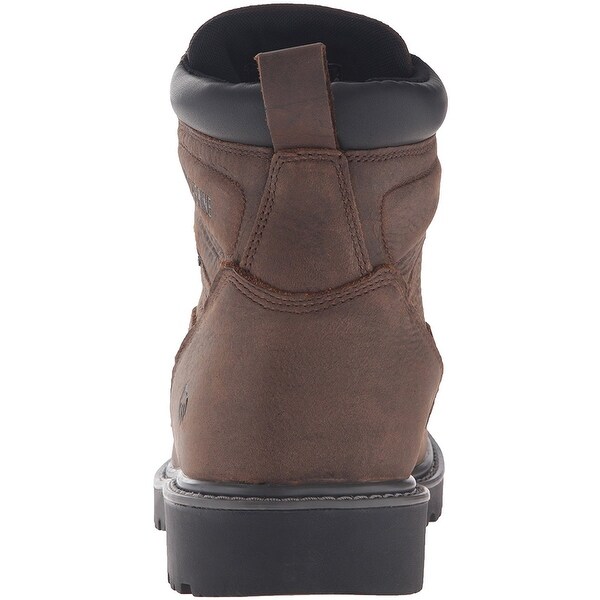 wolverine men's floorhand 6 inch waterproof soft toe work shoe