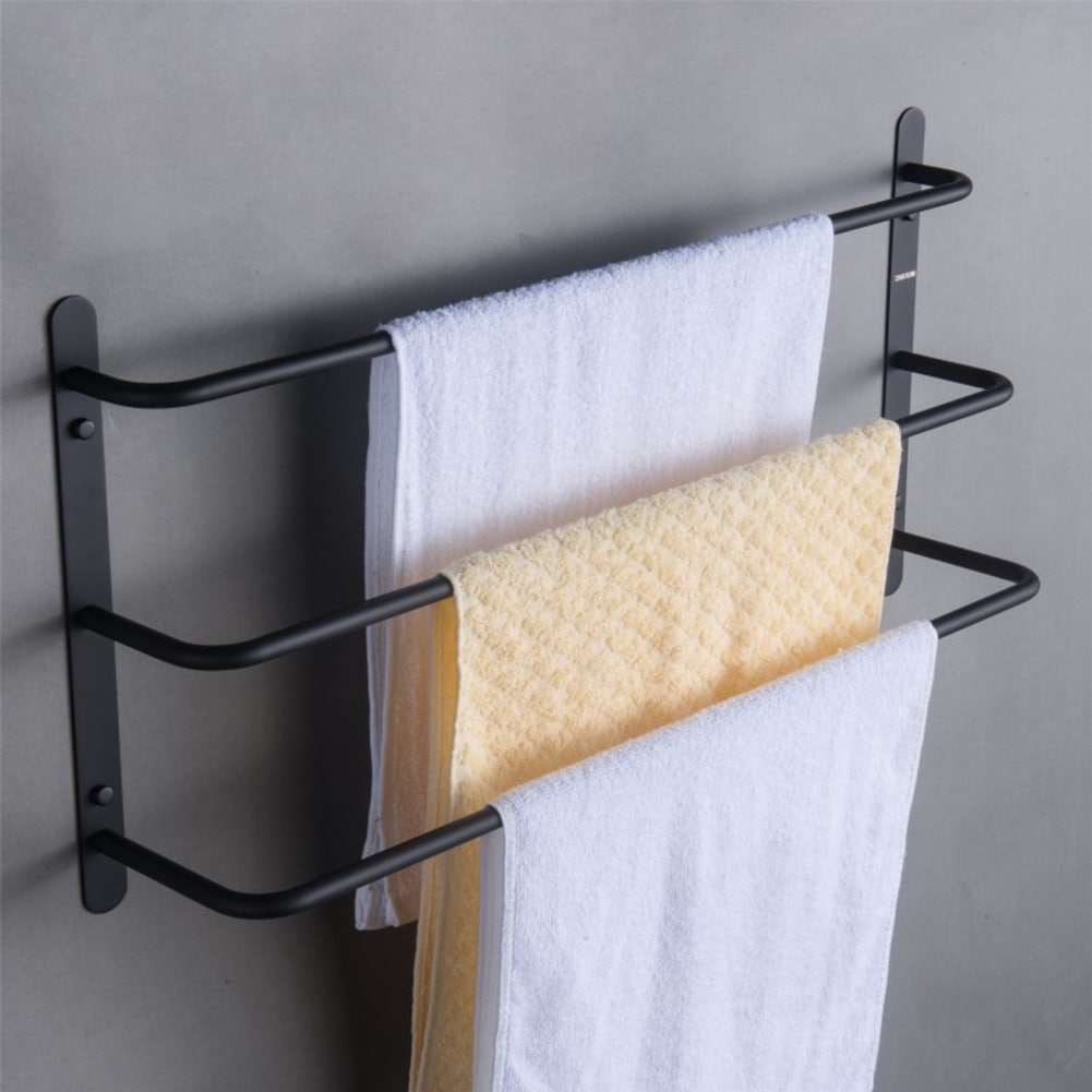 Industrial Pipe Paper Towel Holder, White Metal Wall Mounted or Under Cabinet Kitchen Paper Towel Roll Dispenser Rack