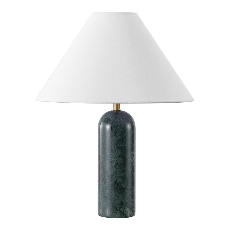 SAFAVIEH Lighting Selah, 21-inch, Marble Table Lamp - 17"W x 17"D x 21"H