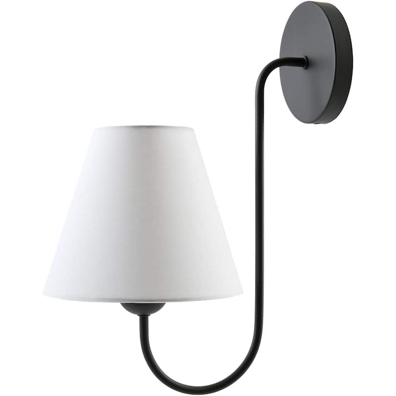 Livabliss Ruvana Cottage Wall Sconce - Black