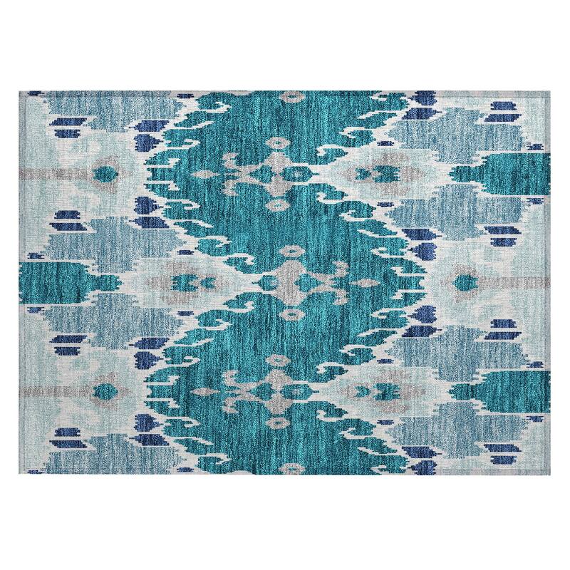 Machine Washable Indoor/ Outdoor Chantille Global Boho Rug
