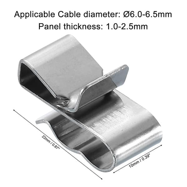 Wire Clips For Frame Trailer Frame Wire Clips Stainless Steel Cable Clamps - Bed Bath ...