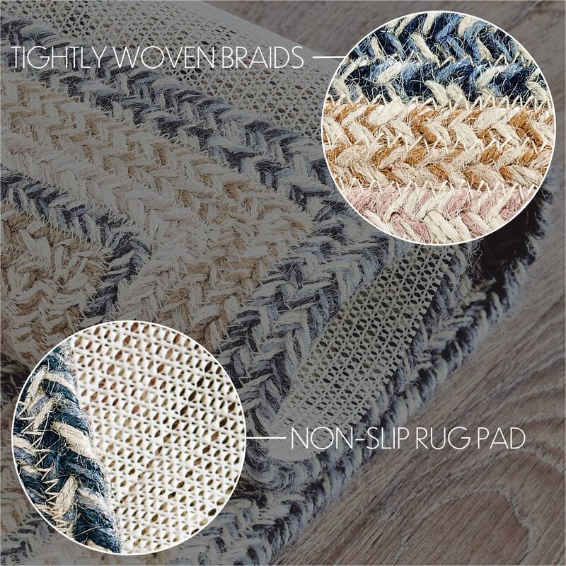 Kaila Jute Rug/Runner Rect w/ Pad 24x78