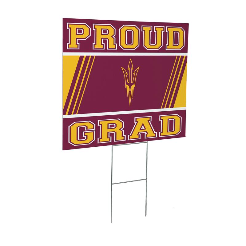 Arizona State University 24" x 18" Graduation Coroplast Outdoor Yard Sign