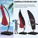 preview thumbnail 29 of 34, 10 ft.Aluminum Curvy Cantilever Offset Hanging Patio Umbrella With Sandbag Base