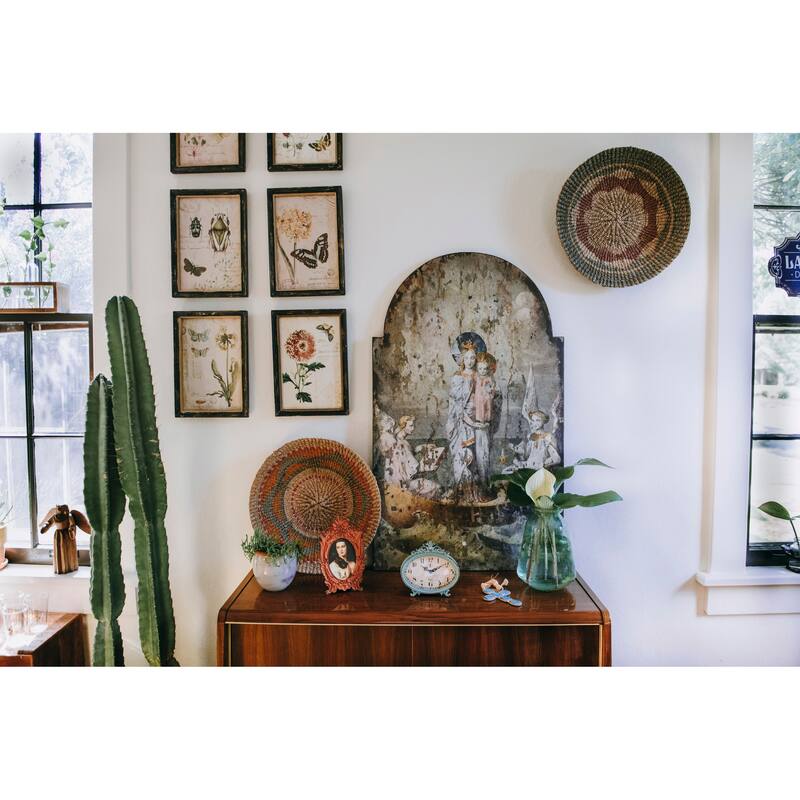 Decorative Pewter Mantel Clock