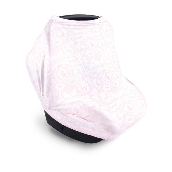 slide 1 of 1, Yoga Sprout Baby Girl Multi-use Car Seat Canopy, Lace Garden, One Size - Lace Garden