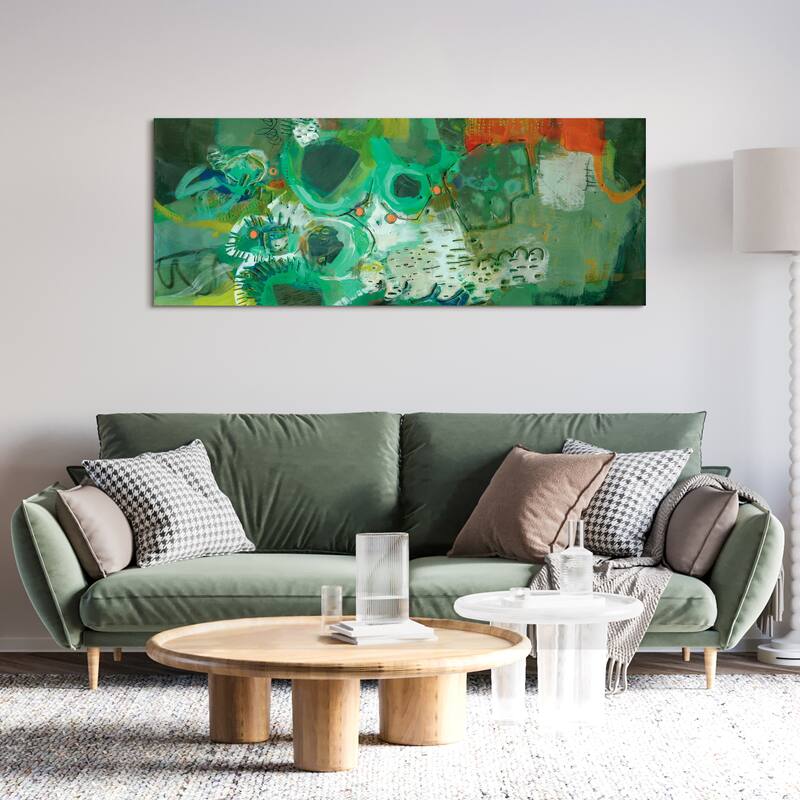 Empire Art"Lolly I" Frameless Tempered Art Glass Wall Art