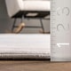 preview thumbnail 5 of 8, Nuloom Alise Kids Striped Nursery or Playroom Area Rug