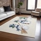 preview thumbnail 1 of 7, Machine Washable Indoor/ Outdoor Holiday Snowman Chantille Rug Ivory - 10' x 14'