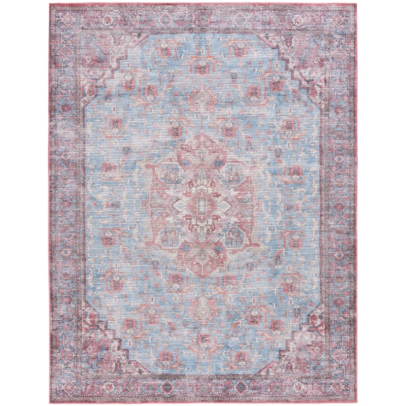 SAFAVIEH Serapi Machine Washable Slip Resistant Mai Traditional Oriental