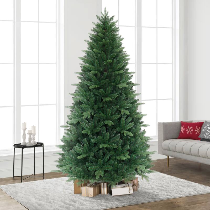 Puleo International 7.5' Oregon Spruce Artificial Christmas Tree - 7.5 Foot
