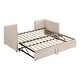 preview thumbnail 27 of 33, Twin Size Extendable Daybed, Twin to King Size Extend Daybed