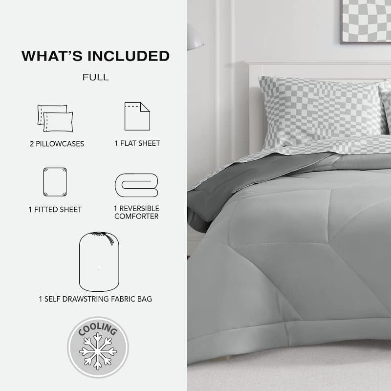 Cooling Technology 5-Piece Bed in a Bag