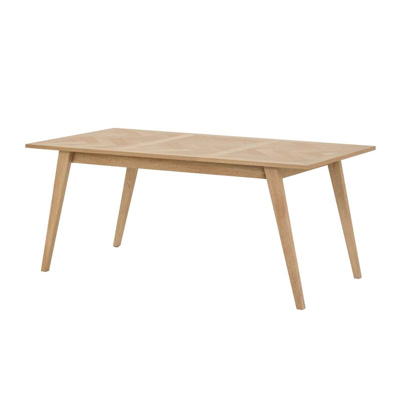 Apollo Solid Oak Dining Table - 71"