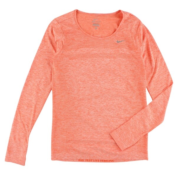 orange nike shirt women's
