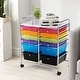 preview thumbnail 15 of 17, 12-Drawers Rolling Storage Cart with Organizer Top - See Details