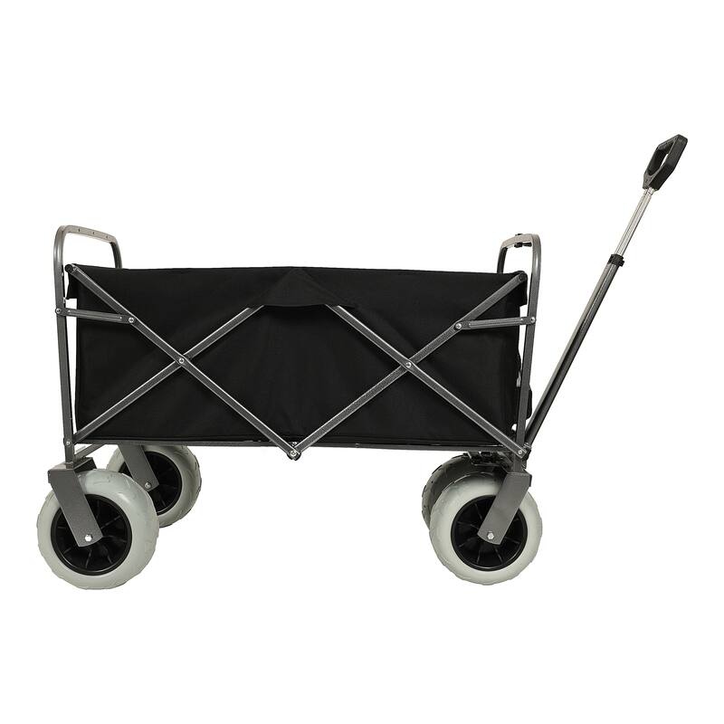 500lb Beach Wagon & 225lb Utility Cart - All-Terrain, 2-Piece Set