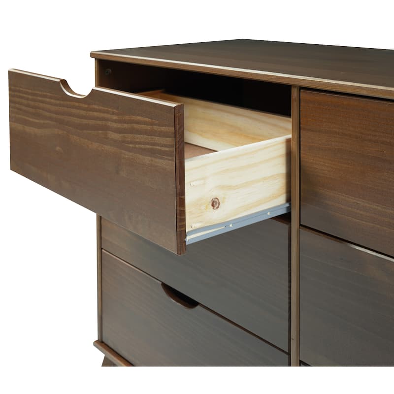 Purcell Wood 6 Drawer Dresser