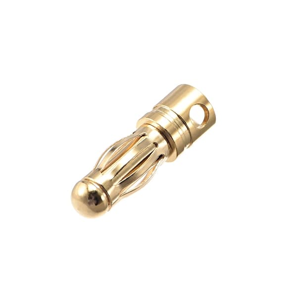 Connector Bullet 4mm Male Car 2pcs Connector Bullet 4mm Male Car 2pcs