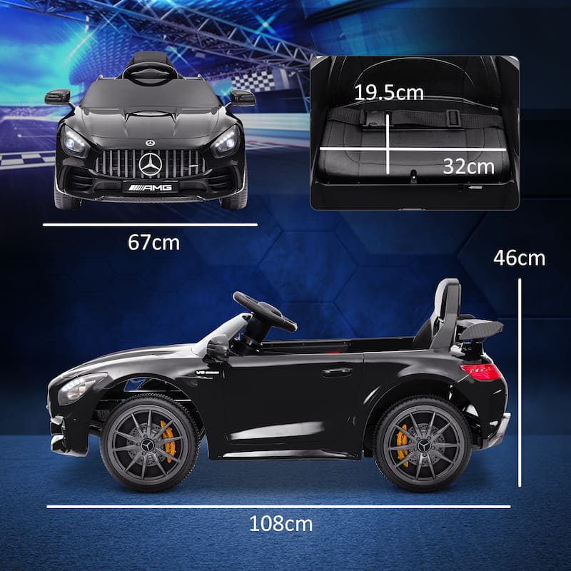 12V Kids Ride on Car Battery Powered Kids Electric Car with Remote Control, Electric Car Engineering Car