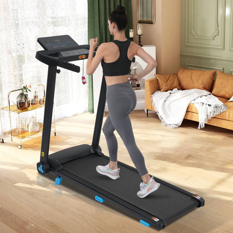 Treadmill with Incline,3.0HP Quiet Foldable Treadmills, 10.0MPH 300 LBS Weight Capacity Home Exercise Equipment Treadmills