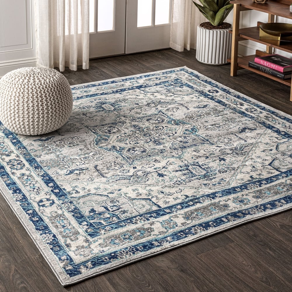 JONATHAN Y Traditional Persian Vintage Medallion Area Rug