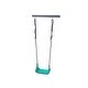 preview thumbnail 6 of 11, Four-Function Blackish Green Swingset with Metal and Plastic Safe Swing Seats for Outdoor Play - 150.79” L x 53.55” W x 70.97” H