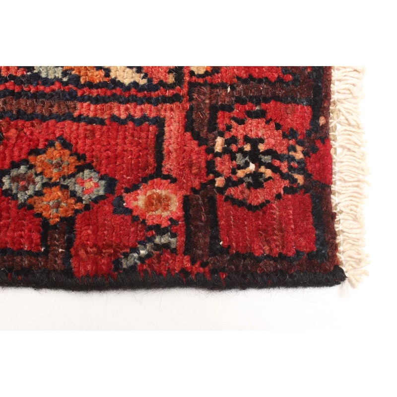 ECARPETGALLERY Hand-knotted Anadol Red Wool Rug - 4'2 x 6'5