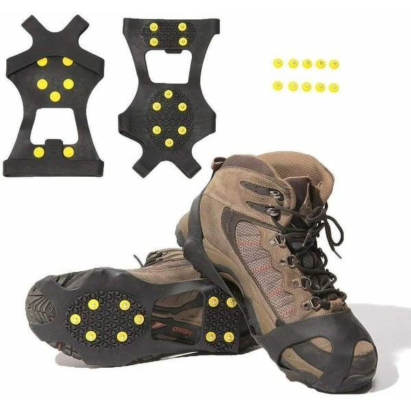 Anti Slip Ice and Snow Grips Hiking Cleats Boots Shoe Crampons 20