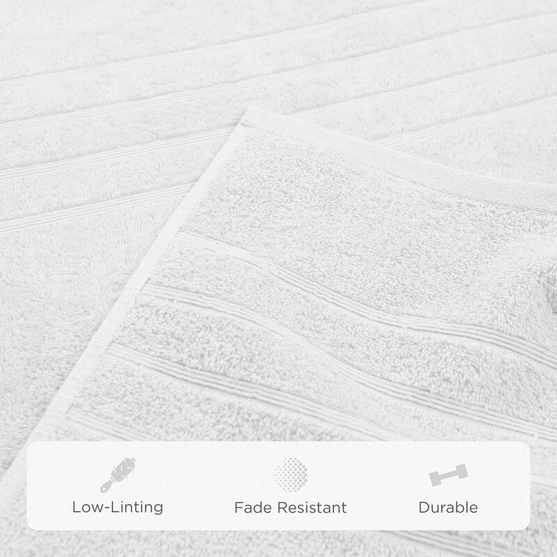 Martex Ultimate Performance Cotton Low-Lint Soft Absorbent Towel Set