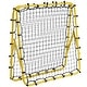 preview thumbnail 3 of 9, Iron Tube Soccer Rebounder Net, 2x2 Mesh, Adjustable Angle, Foldable and Portable