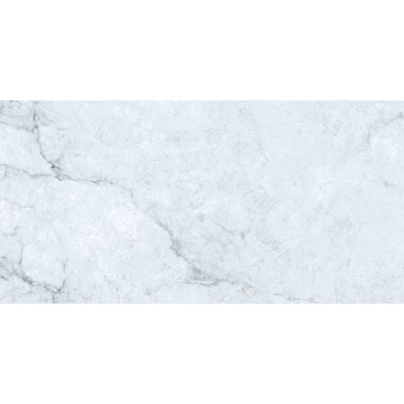 Beau 24x48 Polished Marble Look Porcelain Tile - Floor & Wall - Large Format
