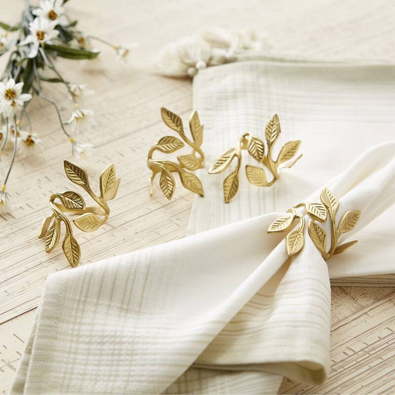 DII Fun Decorative Party Napkin Rings, 1.5" Diameter (inside)