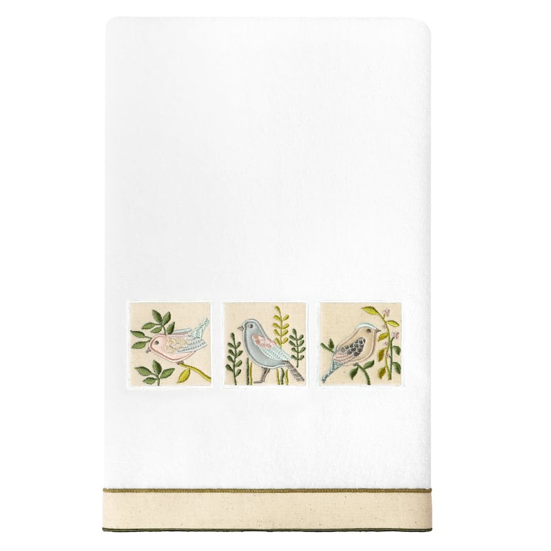 Authentic Hotel and Spa Turkish Cotton Belinda 3PC Embellished Multi-Size Towel Set
