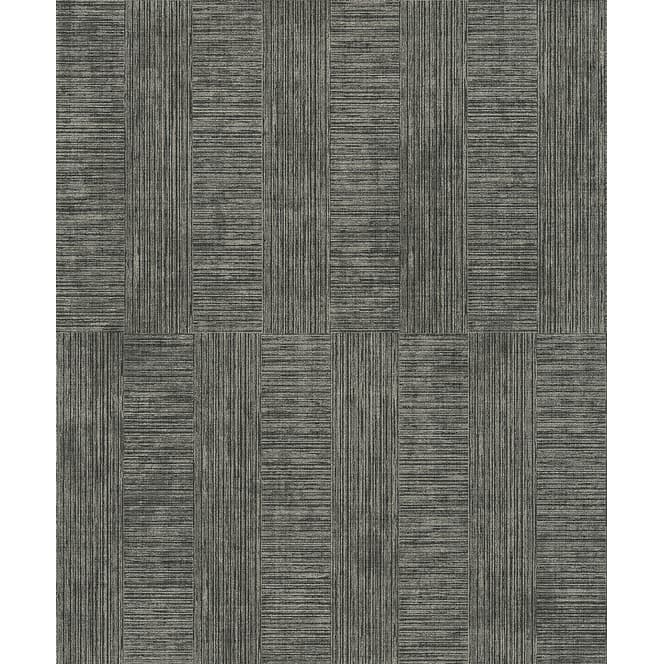 Advantage Eldorado Black Geometric Wallpaper - 20.9in x 396in x 0.025in - 20.9in x 396in x 0.025in